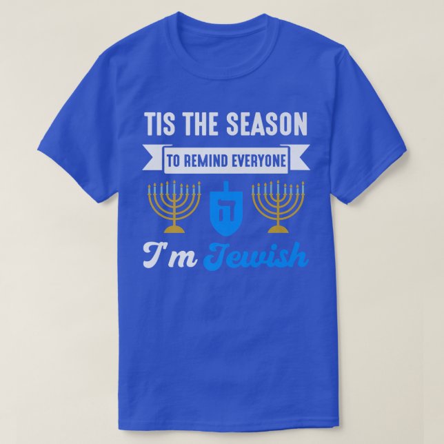 Funny Hanukkah Sprichwort Judenfestival Party T-Shirt (Design vorne)
