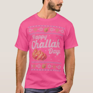 Funny Hanukkah Ugly Sweater jüdisches Geschenk Hap T-Shirt