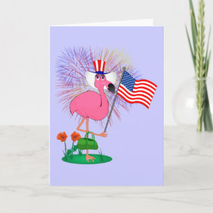 Funny Happy 4th of July Greeting Card Karte