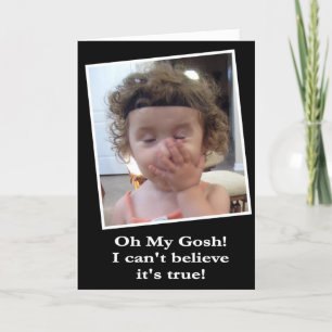 Funny Happy Birthday card Dinosaur poopoo Karte