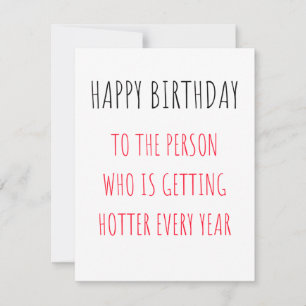 Funny Happy Birthday Card Feiertagskarte