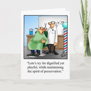 Funny Happy Birthday Card für Ihm Karte