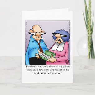 Funny Happy Birthday Card für sie Karte