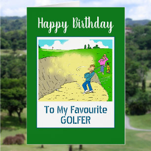 Funny Happy Birthday Golfer