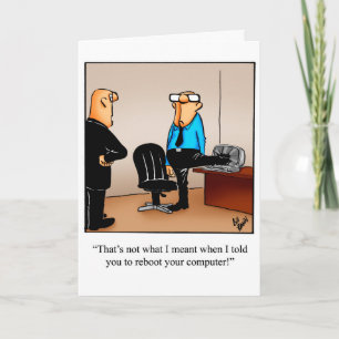 Funny Happy Birthday Grußkarte Karte