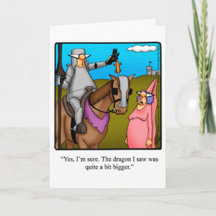 Funny Happy Birthday Grußkarte Karte