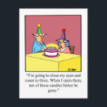 Funny Happy Birthday Postcard Postkarte<br><div class="desc">Genießen Sie es,  diese unglaublich witzig Geburtstagskarte an Freunde und Verwandte zu senden,  um sie zum nächsten Geburtstag zu feiern. Mit ihren lustigen Cartoonfiguren,  witzigen Stanzlinien und wunderbar bunten Farben sind diese Postkarten auch ein guter Weg,  um Ihr Gefühl von Spaß zu teilen!</div>