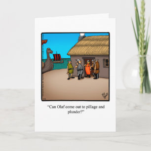 Funny Happy Birthday Spaß Grußkarte Karte