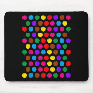 Funny Happy Dot Day Polka Dot Art Students Kids Gi Mousepad
