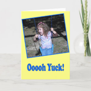 Funny Happy Geburtstagskarte "Ich sehe alte Leute" Karte