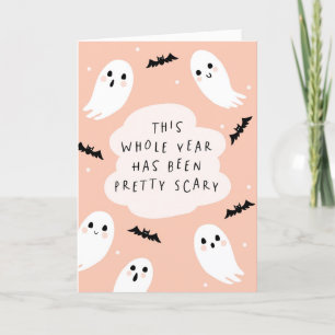 Funny Happy Halloween Card 2025 Karte