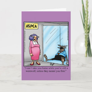 Funny Happy Halloween Grußkarte Karte