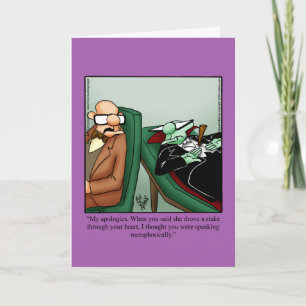 Funny Happy Halloween Grußkarte Karte