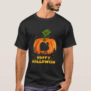 Funny Happy Halloween Pumpkin Türkei für Männer Fr T-Shirt