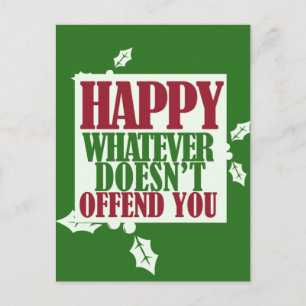 Funny Happy Holidays VS Frohe Weihnachten Spaß