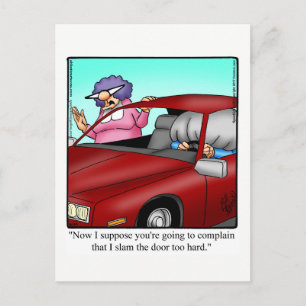 Funny Happy Jubiläum Spaß Postcard Postkarte