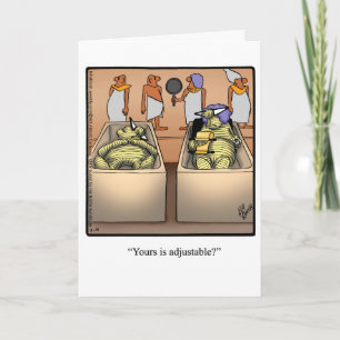 Funny Happy King Tut Day Card Karte