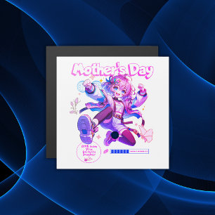 Funny Happy Mother's Day   Magnetkarte