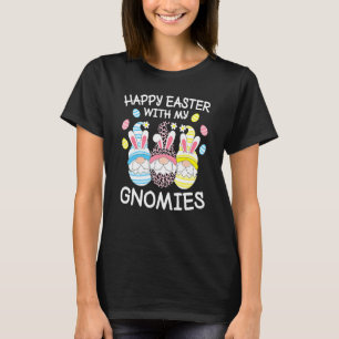 Funny Happy Oster mit meinen Gnome Ostereier Bug T-Shirt
