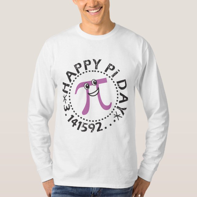 Funny Happy Pi Day © - Pi Symbol T - Shirt (Vorderseite)