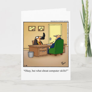 Funny Happy Techies’ Day Grußkarte Karte