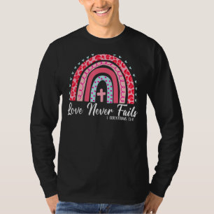 Funny Happy Valentine Day Liebe Herz Kreuz T-Shirt