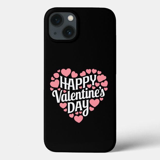 Funny Happy Valentines Day Herzlich Liebe Case-Mate iPhone Hülle (Rückseite)
