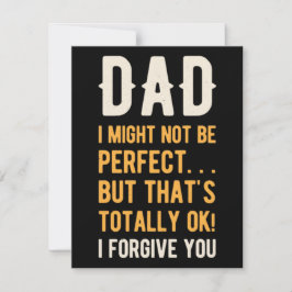 Funny Happy Vatertag Feiertagskarte