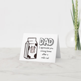 Funny Happy Vathers Day Card, Spaß für Vater Karte