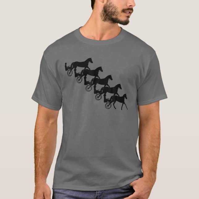 Funny Harness Racing Geschenk Männer Frauen Cool R T-Shirt (Vorderseite)