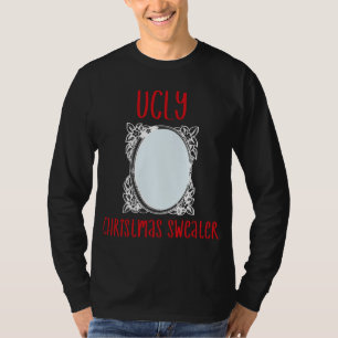 Funny hässlich Weihnachtssüßer mit Mirror Men Wome T-Shirt
