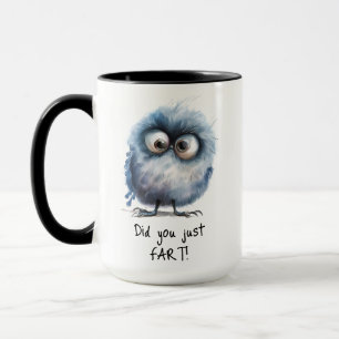 Funny hast du gerade Furz-Vogel-Kaffee gegessen? Tasse