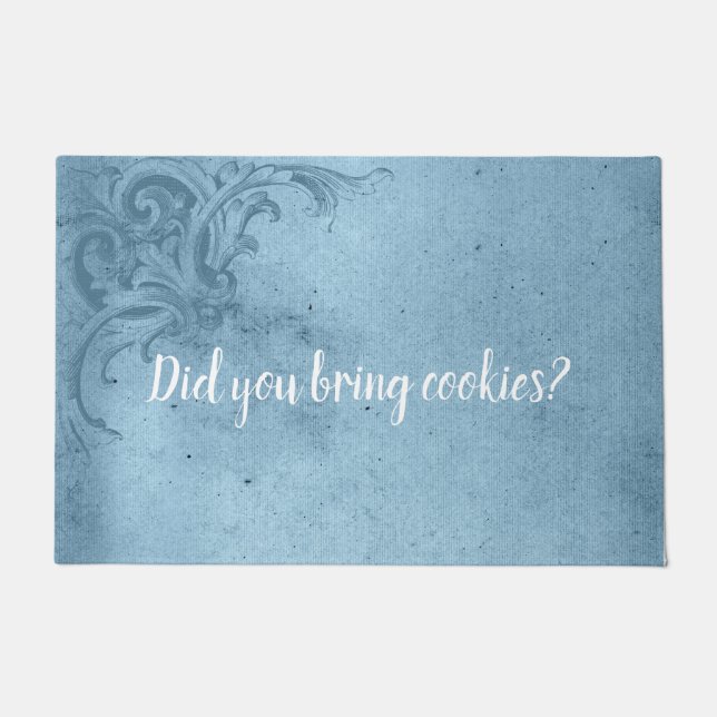 Funny hast du Kekse mitgebracht? Fußmatte (Vorderseite)
