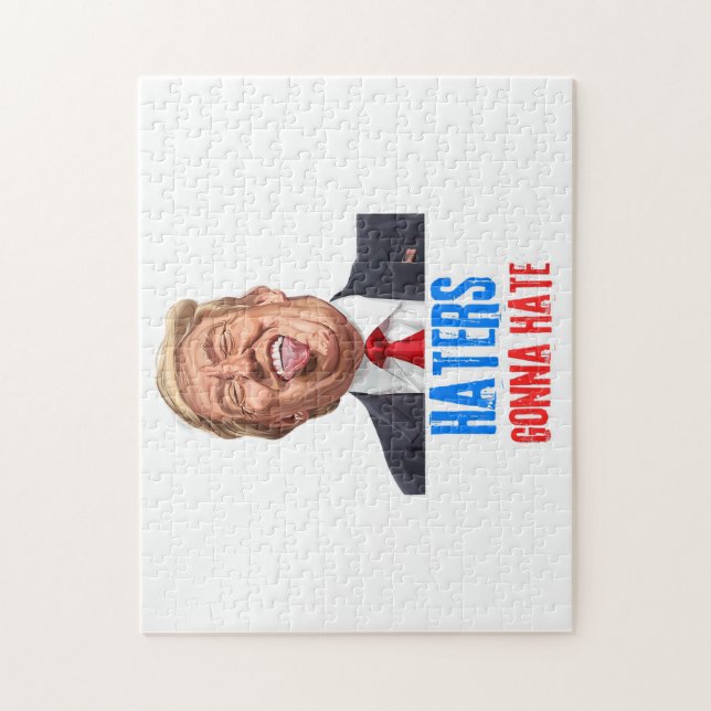 Funny Haters wird Zitate aus lustigen Sprichwort-T Puzzle (Vertikal)