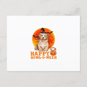 Funny Havanese Dog Halloween Happy Postkarte