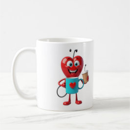 Funny Heart Coffee Mug Kaffeetasse