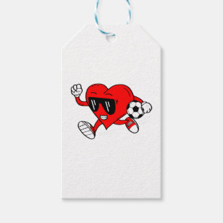 Funny Heart Soccer Football Valentine's Day Liebe Geschenkanhänger