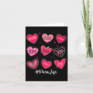 Funny Hearts Teach Liebe Inspirier Para Livio Karte