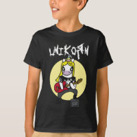 Funny Heavy Metal Unicorn