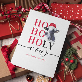 Funny Heilige Kuh ist Weihnachten