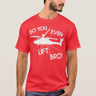 Funny Helicopter Pilot Geschenk T-Shirt