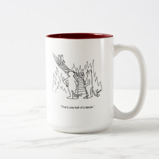 Funny "Hell of a Lawyer" Tasse