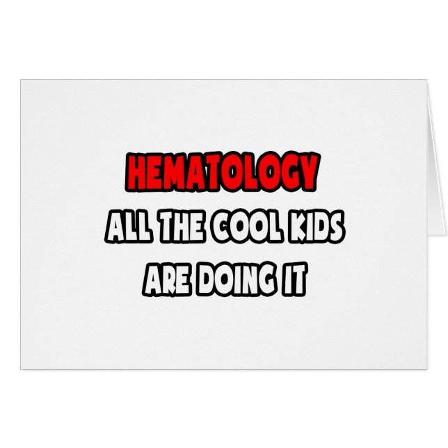 Funny Hematologist Shirts und Geschenke (Vorderseite (Horizontal))