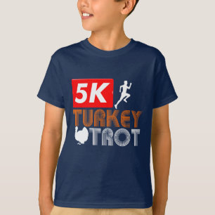Funny Herbst Erntedank Türkei Trot Fall T-Shirt
