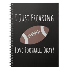 Funny Herbst präsentiert für Fußballfans Notizblock