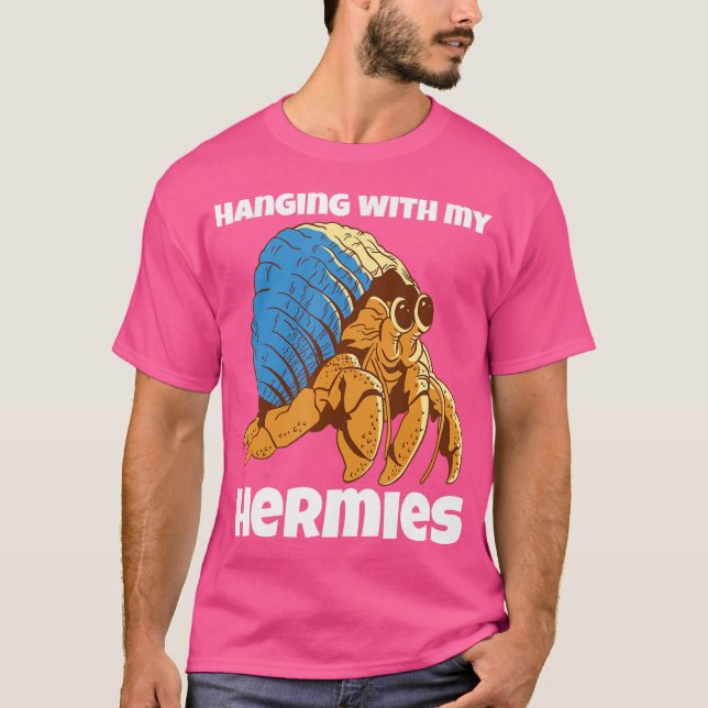 Funny Hermit Crab T-Shirt (Vorderseite)