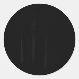 Funny Hes Back Trump Scan Code QR, beunruhigter Am Runder Aufkleber