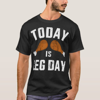 Funny heute ist Ledertag für Gymnastik und Fitness T-Shirt