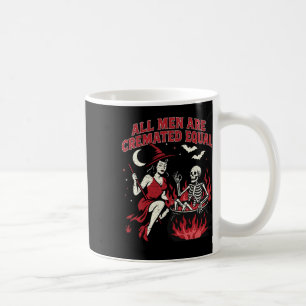 Funny Hexe alle Männer sind gleich feministisch Ha Kaffeetasse