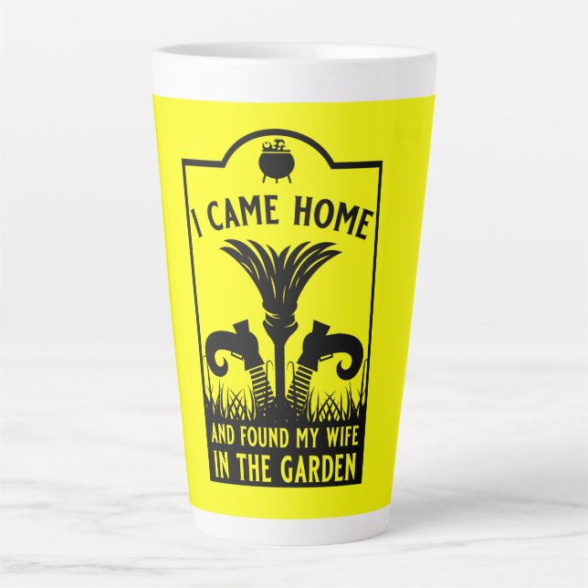 Funny Hexe Ehefrau Milchtasse (Vorderseite)